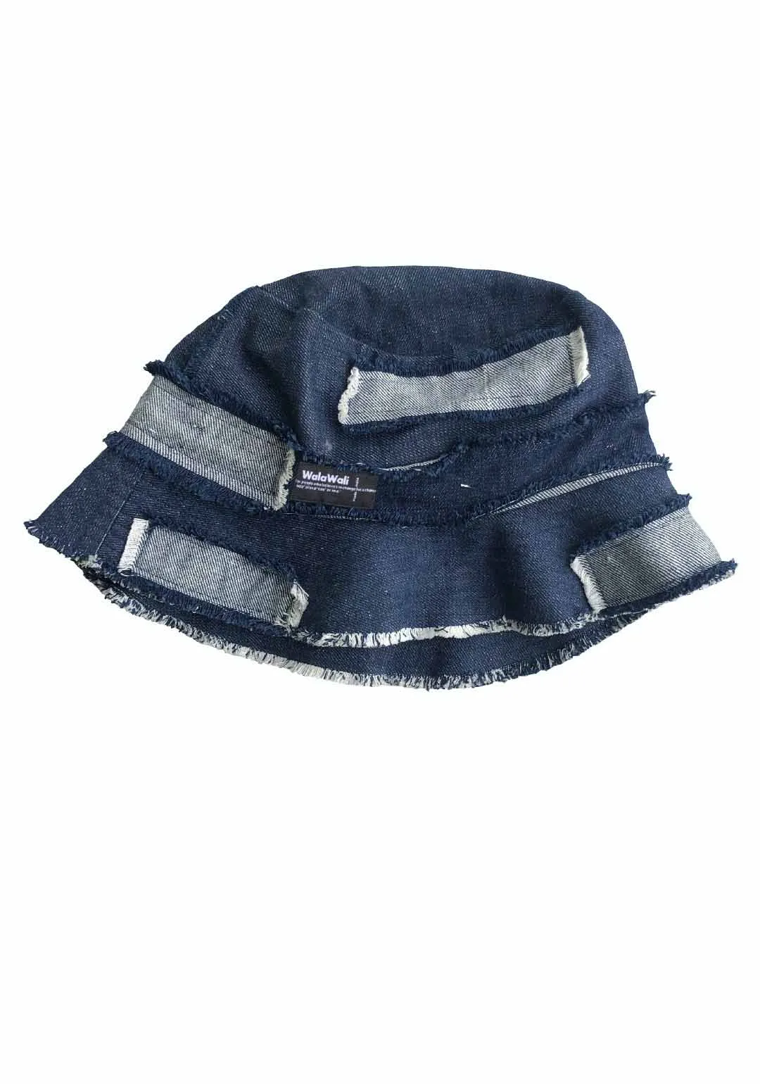 WalaWali Denim Patch Bucket Hat